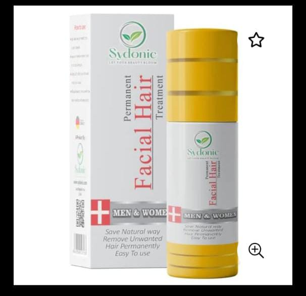 Sydonic Permanent Facial Unwanted Hair Removel
